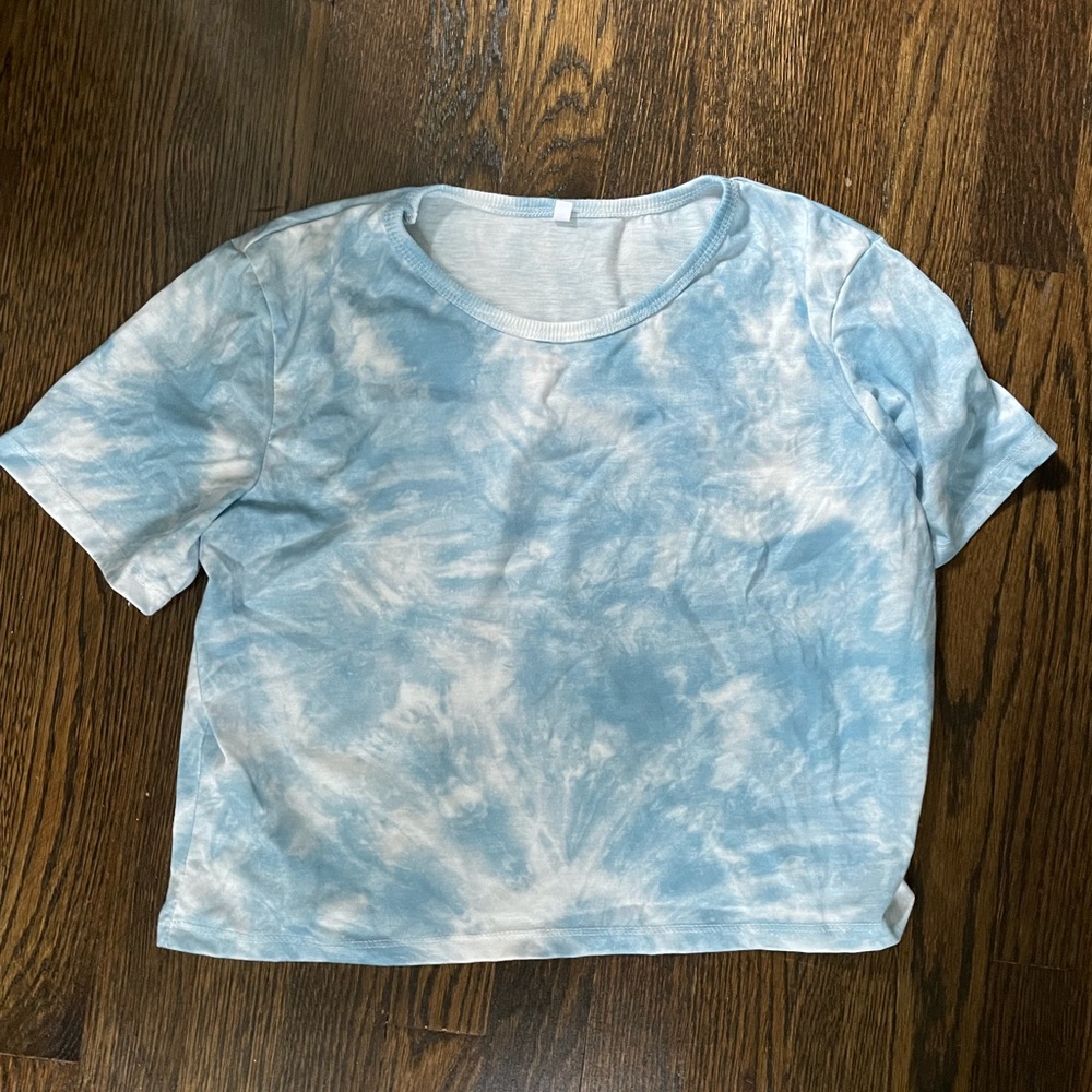 Tie dye crop top
